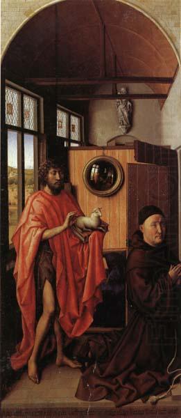 Heinrich von Werl and St.john the Baptist, unknow artist